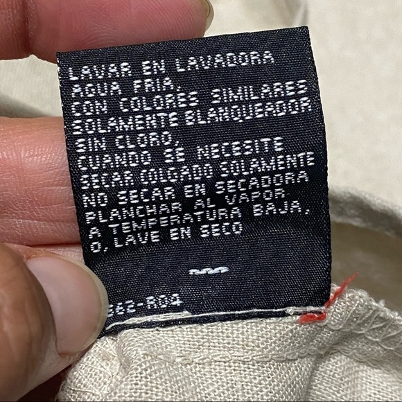 Erika Women Linen Blend Shirt Size 1X - Picture 4 of 10